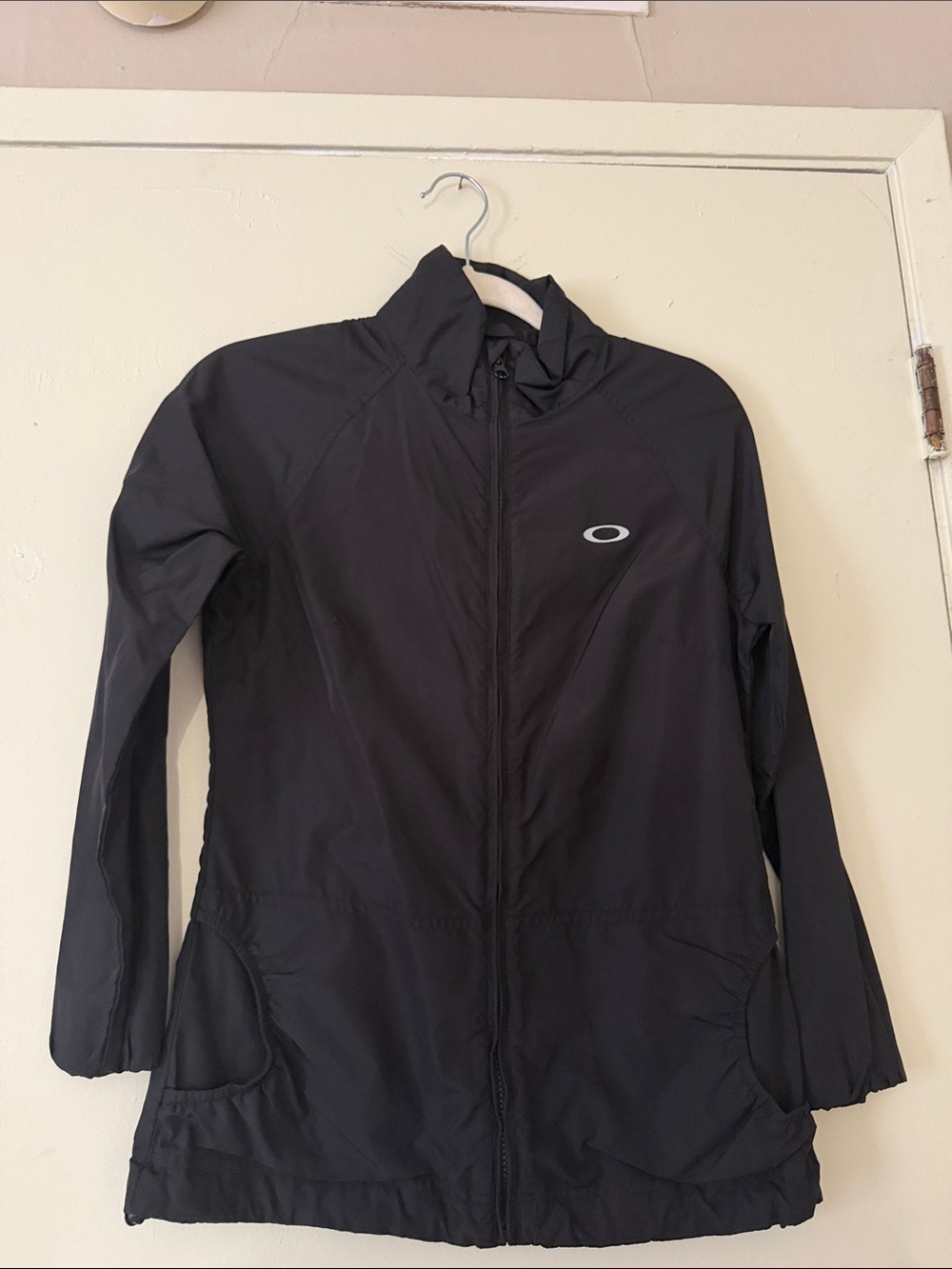 Oakley Women's Black Full-Zip Lightweight Utility Jacket